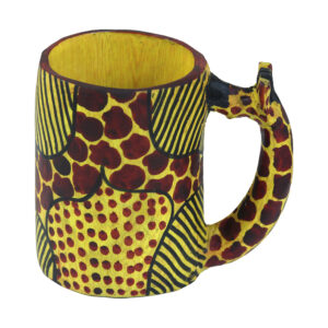 Wooden Animal Cups: Giraffe