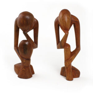 Thinker Statue Senegal – Brown