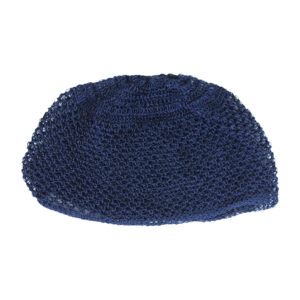 Men’s Knitted Kufi Cap: Navy