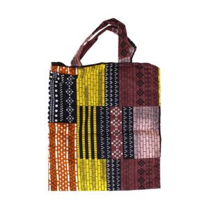 African Print Tote Bag: Style A