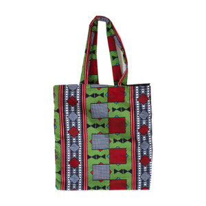 African Print Tote Bag: Style B