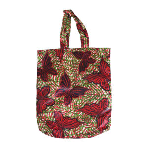 African Print Tote Bag: Style D