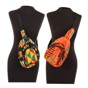 ASSORTED Kente Print Small Crossbody Bag