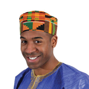 Kente Kufi Hat Style #2