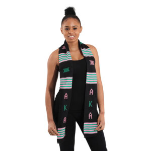 Sorority Sash: Alpha Kappa Alpha – Black