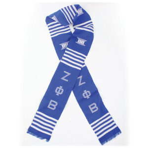 Sorority Sash: Zeta Phi Beta – Blue