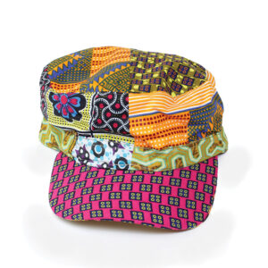 Kitenge Military Cap