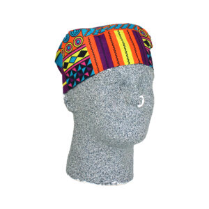 African Print Kufi Cap 2: Style A