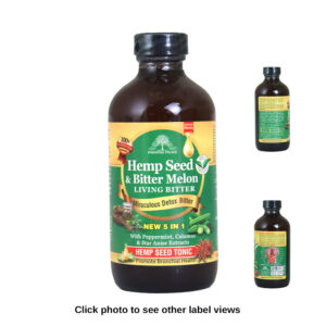 Hemp Seed & Melon Living Bitters – 8 oz.