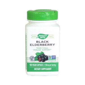 Black Elderberry Capsules (100 Count)