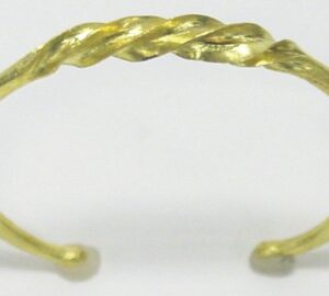 Fulani Gold Twist Bracelet