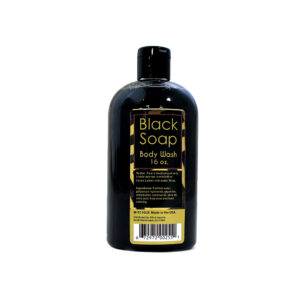 Liquid Black Soap/Body Wash – 16 oz.