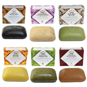 Set Of 6 Nubian Heritage Soaps