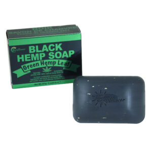 Sunflower: Hemp Leaf Black Hemp Soap – 5 oz.