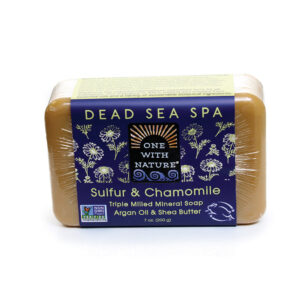 Dead Sea Minerals: Sulfur & Chamomile Mineral Soap – 7 oz.