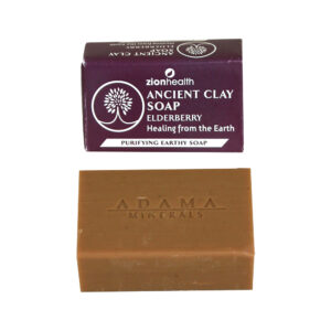 ZionHealth: Elderberry Ancient Clay Soap – 6 oz.