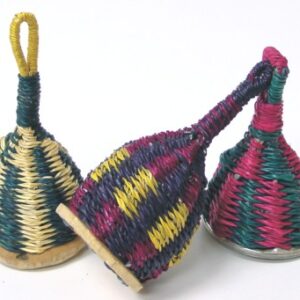 Authentic African Straw Rattles