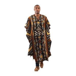 Grand Bubu Mud Cloth Robe: 4 Color