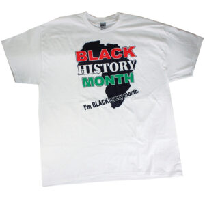 Black Every Month T-Shirt: 2X