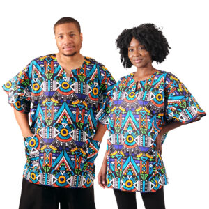 African Print Dashiki: Style A     – Plus