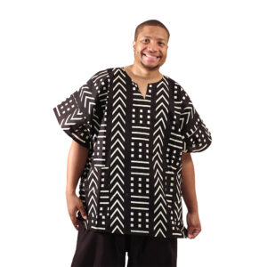 African Print Dashiki: Style E     – Plus