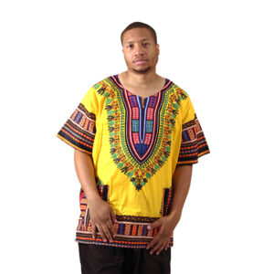 Traditional Dashiki: Gold            SM