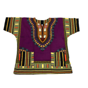 Traditional Dashiki: Purple          LG