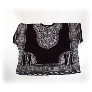 King-Sized Dashiki: Black/White      6X