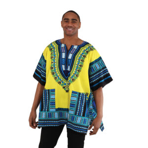 King-Sized Dashiki: Yellow           1X