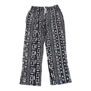 African Print Drawstring Pants: Style A