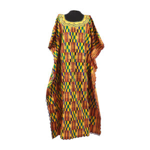 African-Made Premium Kente Kaftan