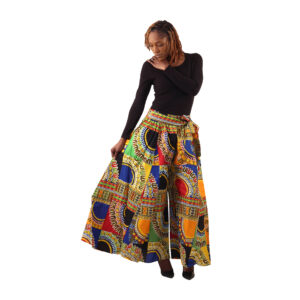 Traditional Patchwork Palazzo Pants