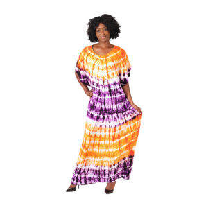 Tie Dye Long Dress: Style C