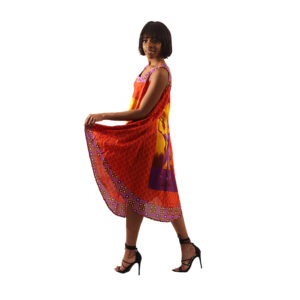 African Women Umbrella Dress: Style B