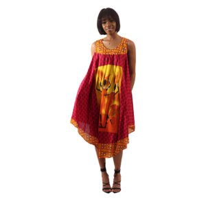 African Women Umbrella Dress: Style D