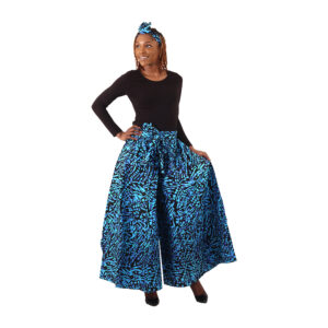 Bold Ankara Print Palazzo Pants: Style H