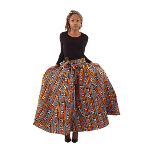 Bold Ankara Print Palazzo Pants: Style L