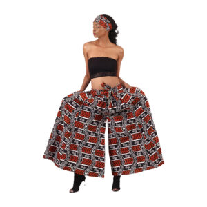 Bold Ankara Print Palazzo Pants: Style B