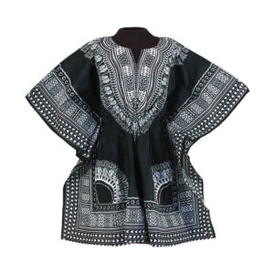 Traditional Elastic Dashiki: Forest