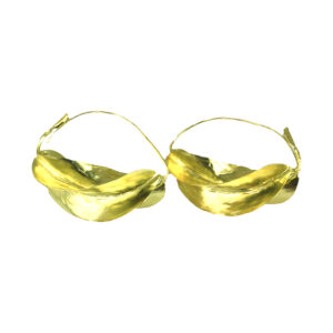 Fula Gold  Earrings – 2½”