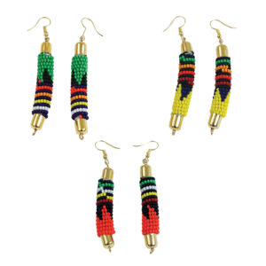 Maasai Bead Rod Earrings – ASSORTED