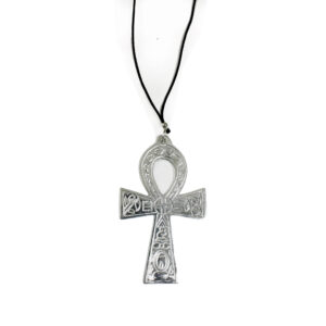 Ankh Necklace (6″): Silver