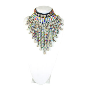 Maasai Beaded Cowrie Shell Choker