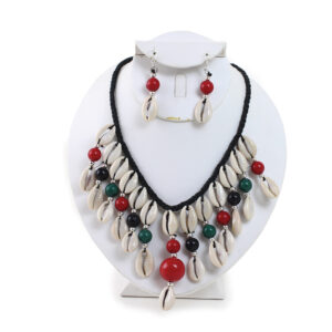 Cowrie Shell Jewelry Set                         – Pan Africa