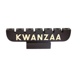 Brown “KWANZAA” Kinara