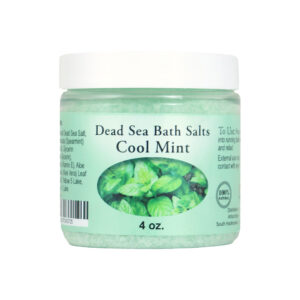 Scented Sea Salt – 4 oz: Cool Mint