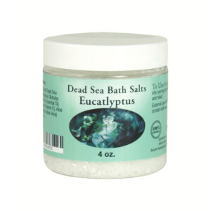 Scented Sea Salt – 4 oz: Eucalyptus