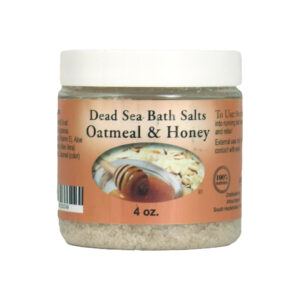 Scented Sea Salt – 4 oz: Oatmeal & Honey