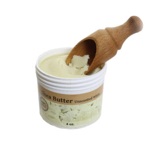 Shea Butter 4 oz: Unscented White