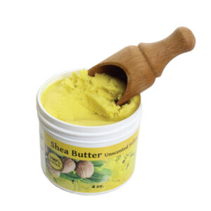 Shea Butter 4 oz: Unscented Yellow